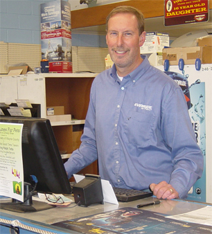 Pugsley's Marine owner, Bob Cario